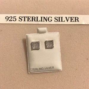 Sterling silver earring
